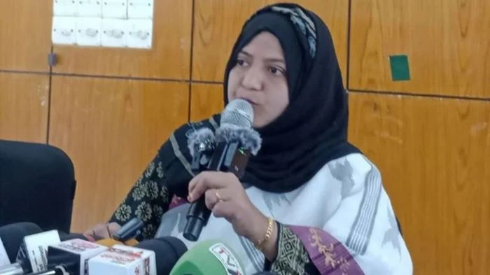আপা ডাকায় নয়, পুরোনো বাসি মিষ্টি পাওয়ায় জরিমানা করেছি: সংবাদ সম্মেলনে ইউএনও মুনমুন নাহার আশা